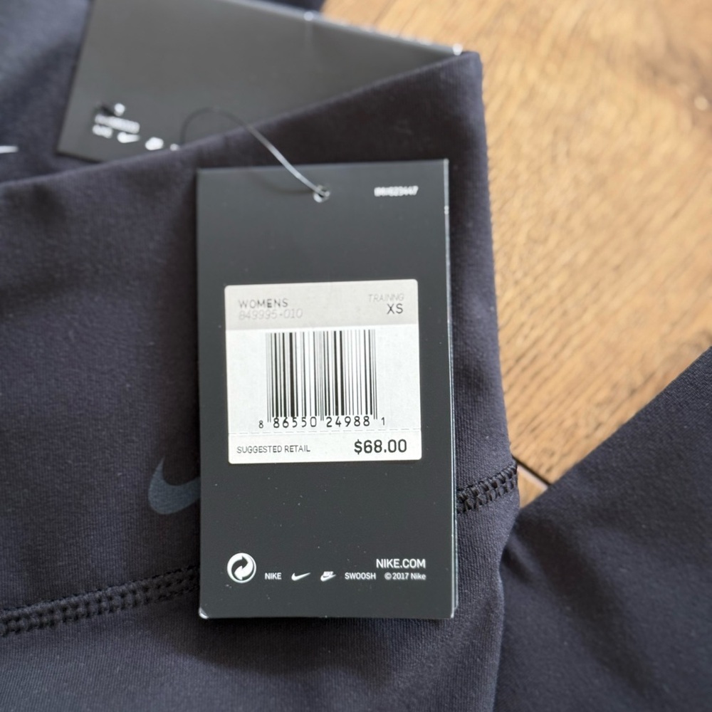 BRAND NEW Nike Legend Women’s Black Power Dri- Fit Leggings - Picture 6 of 10